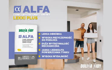 Tynk gipsowy Alfa Dolina Nidy – tynkowanie zimą i latem 